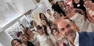 Enzo Miccio è tornato "a casa" per un ottimo motivo: a Boscotrecase la sfilata contro la violenza sulle donne
