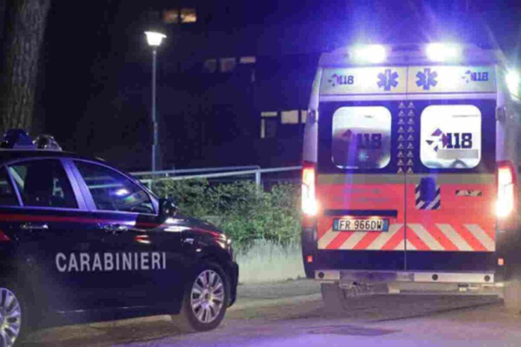 Sul posto sono giunti anche i Carabinieri della Stazione di Colliano
