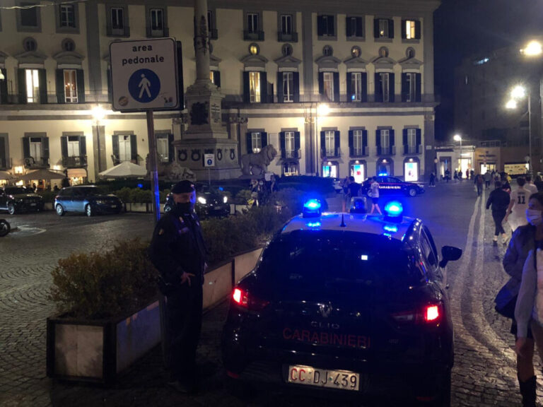 Napoli, movida nel centro storico, il bilancio dei controlli dei Carabinieri