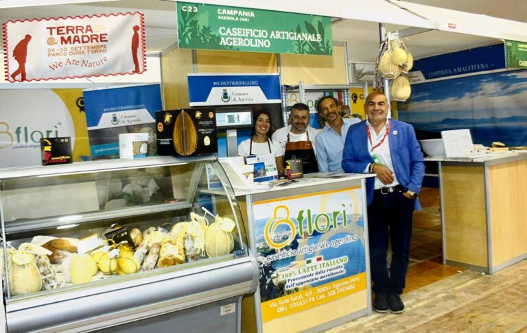 Agerola mette in mostra le sue eccellenze al Salone del Gusto di Torino