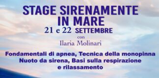 Nuotare come una Sirena a Punta Campanella