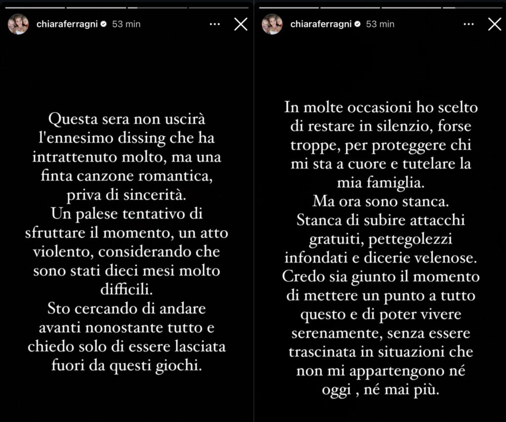 Di Tony Effe e Fedez, stiamo solo incitando il degrado della musica italiana e lo sfascio della privacy