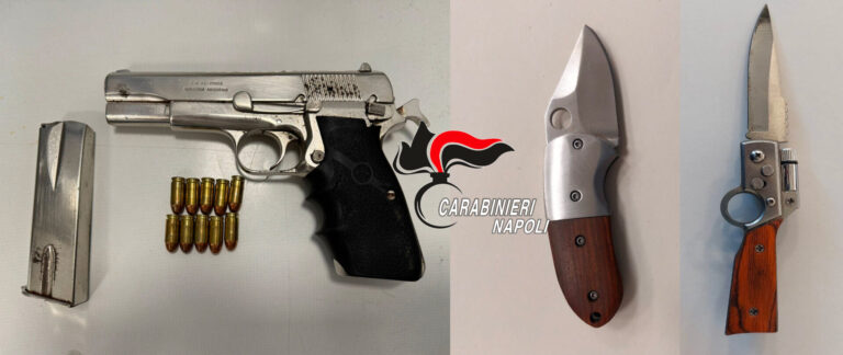 Napoli, movida a mano armata, coltelli anche nelle tasche di minori
