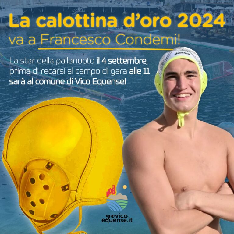 Vico Equense accoglie il campione olimpico Francesco “Ciccio” Condemi
