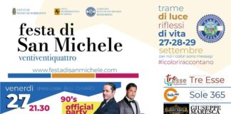 Piano di Sorrento, festa patronale di San Michele Arcangelo, tutto pronto per i festeggiamenti esterni
