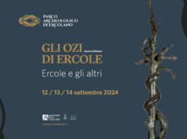 Gli Ozi di Ercole, al via la 4° edizione Ercole e gli altri Palestra delle Terme maschili del Parco 12-14 settembre2024