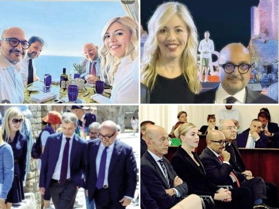 Le foto e le dichiarazioni di Boccia