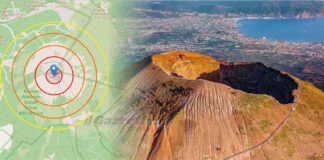 Il Vesuvio ha tremato: scossa 2.2 di magnitudo con epicentro nel cratere