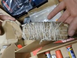 Qualiano e Casal di Principe: 65 chili di botti illegali in un box. Arrestano 18enne