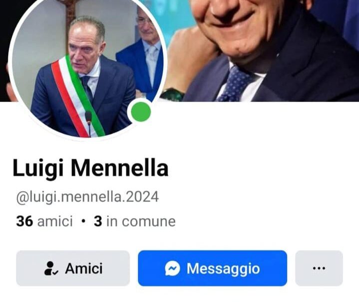 Torre del Greco: falso profilo social di Luigi Mennella, presentata denuncia