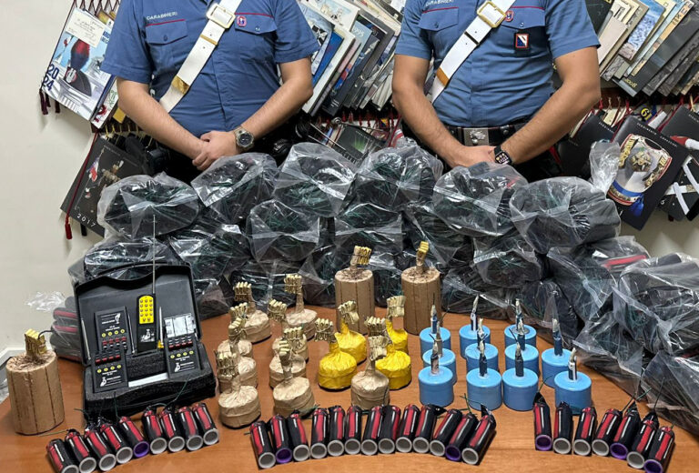 Napoli, Pianura: botti illegali con destinazione Germania. Arrestato 36enne