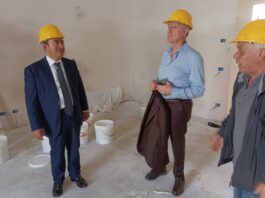 Torre del Greco: sopralluogo a Villa Guerra, lavori in dirittura d'arrivo