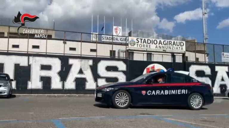 Torre Annunziata, clan Gionta: estorsione al Savoia Calcio e usura, cinque arresti
