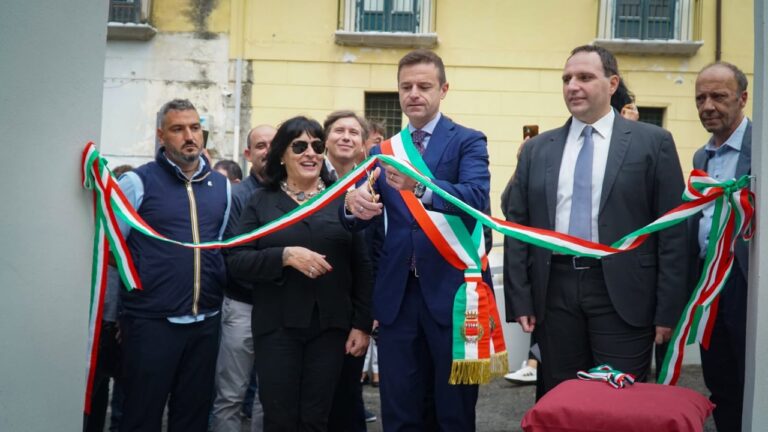 Sorrento, inaugurato l’impianto sportivo del plesso Angelina Lauro
