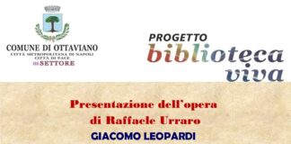Ottaviano, torna il progetto “Biblioteca Viva”. Si parte il 25 ottobre col libro di Urraro