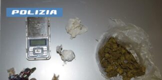 Torre del Greco, sorpreso con la droga. Arrestato un 24enne