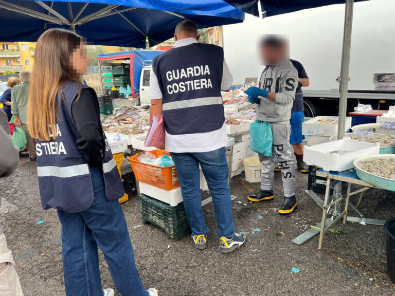 Pomigliano, sequestrate 4 tonnellate di prodotti ittici
