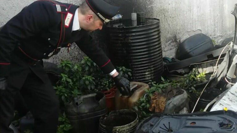 Casoria, inquinamento ambientale. Denunciato titolare di un’attività abusiva