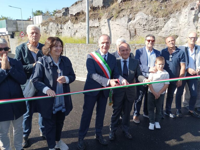 Torre del Greco, aperta nuova viabilità che collega la zona del casello a Sant’Antonio