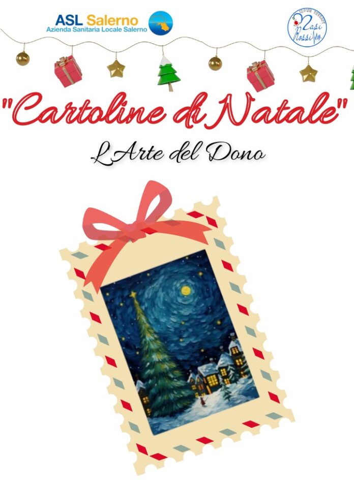 Pagani, “cartoline di Natale” l'arte del dono: realizzate da artisti e donate all'ospedale A.Tortora