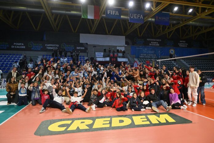 Evolution Green Aversa super al Palajacazzi: 3-0 alla banca macerata isiomed
