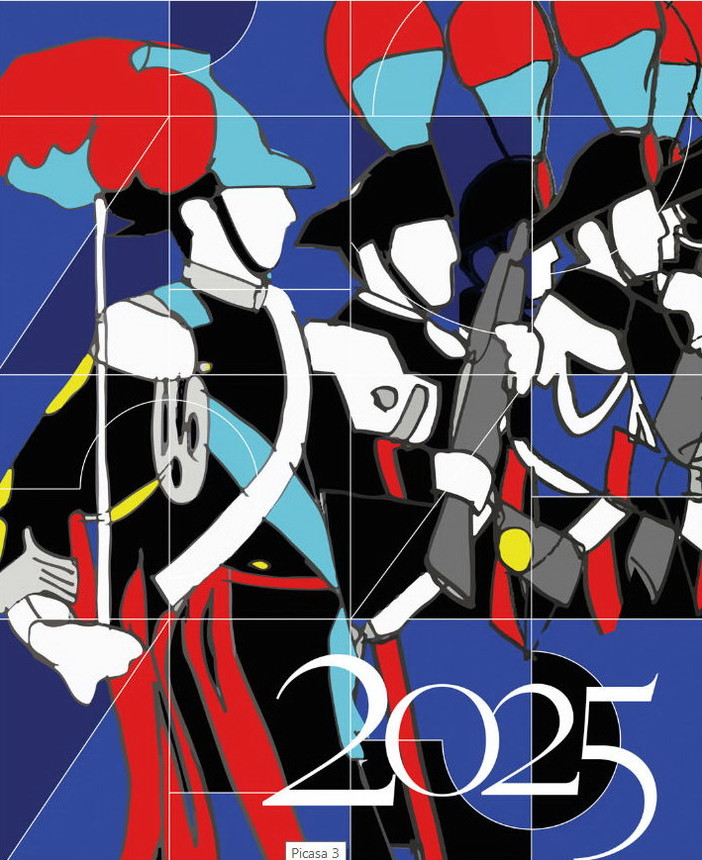 Presentazione del Calendario Storico dei Carabinieri, realizzato con il contributo dell’artista Marco Lodola e dello scrittore Maurizio de Giovanni