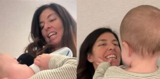 Il piccolo Ethan ritorna fra le braccia di sua madre: “Appena mi ha visto, mi ha sorriso. Piango di gioia”