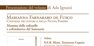 Al Santuario di Pompei, presentazione del libro sulla Contessa Marianna Farnararo De Fusco