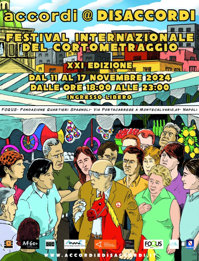 Ai nastri di partenza accordi @DISACCORDI, Festival internazionale del cortometraggio. 21a edizione a Napoli