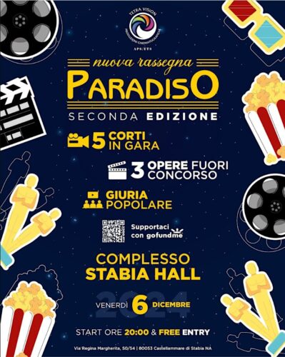 Castellammare di Stabia, Stabia Hall: al via la seconda edizione di “Nuova Rassegna Paradiso”