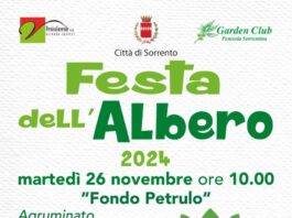 Festa dell’albero 2024: a Sorrento 92 nuove piante