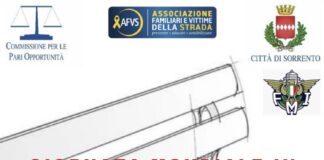 Giornata nazionale vittime della strada, a Sorrento si inaugura una panchina bianca