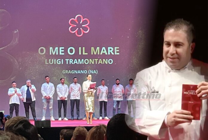 La Stella Michelin al ristorante ‘O me o il mare’: “Gragnano brilla nel firmamento della ristorazione di eccellenza”
