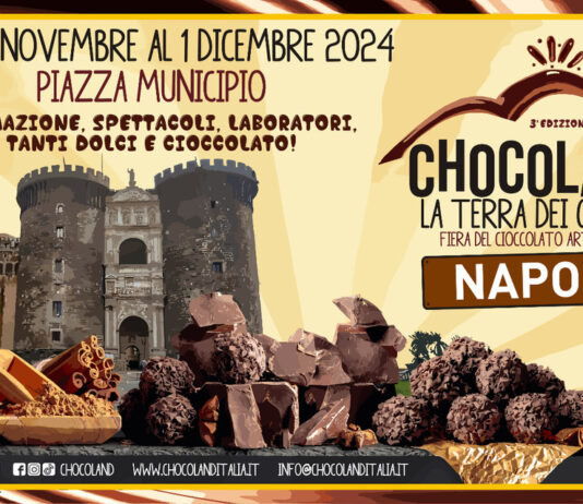 Napoli, torna "Chocoland, la terra del golosi": una terza edizione all'insegna dei record