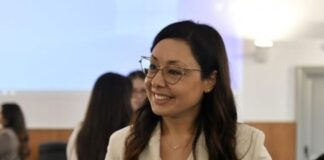 Luisa Scalise in prima linea per la manifestazione “La fine di un’era: l’abbattimento del bunker di Zagaria"