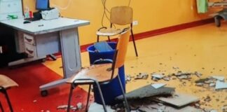 Crollo al Pronto Soccorso di Castellammare di Stabia: nessun ferito ma grande paura