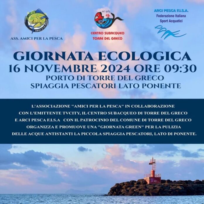 Torre del Greco, weekend di grandi pulizia tra porto e zona alta