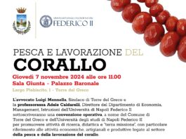 Torre del Greco: corallo, una convenzione tra Comune e Federico II