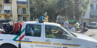A Piano di Sorrento esercitazione di Protezione Civile il 6 e 7 dicembre