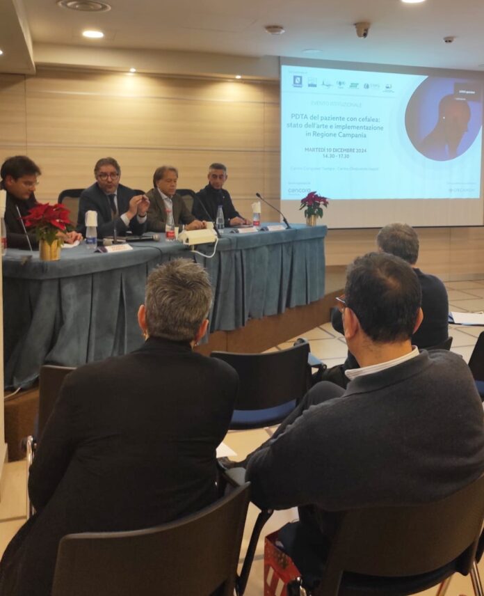 La Campania fa il punto su applicazione del Percorso Diagnostico Terapeutico Assistenziale Cefalee in Regione