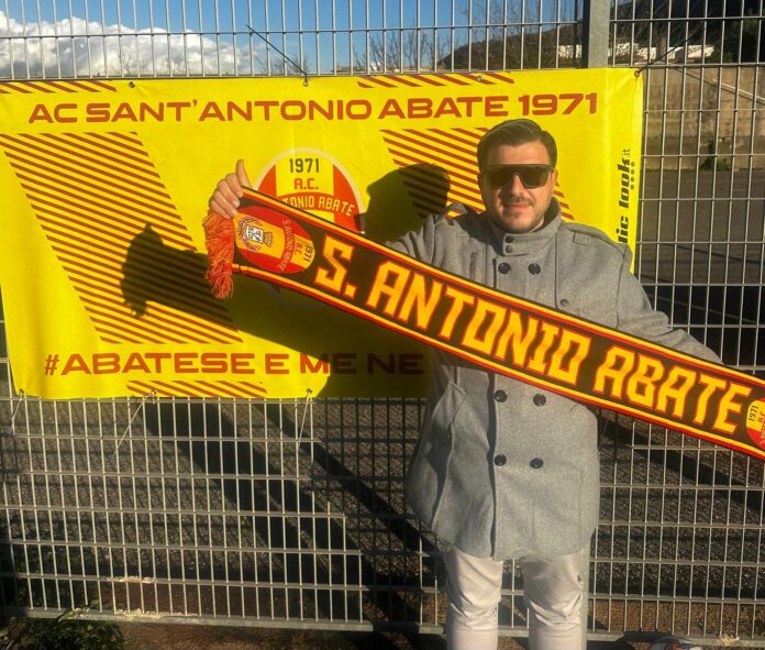 Gianpiero Rosanova è il nuovo presidente dell'AC Sant'Antonio Abate 1971: “Riportiamo bambini e famiglie allo stadio”