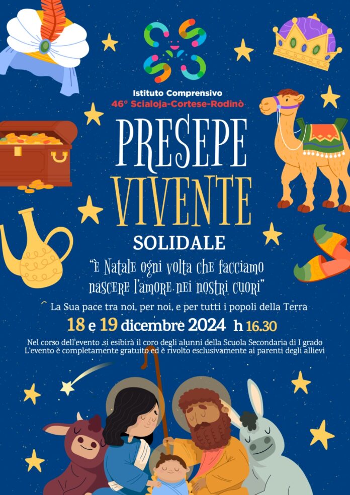Luci a Napoli est: la magia del Natale con Presepe Vivente Solidale