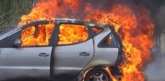 Giugliano, incendia l'auto della moglie e suocera. Rintracciato e arrestato 37enne