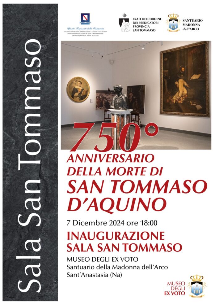 Marigliano, museo degli Ex-Voto: inaugurazione ufficiale per la Sala San Tommaso