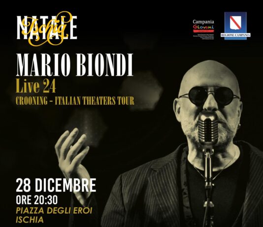 Mario Biondi in concerto gratuito oggi 28 dicembre a Ischia