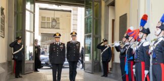 Visita del Comandante Generale dell’Arma dei Carabinieri Salvatore Luongo al Comando Interregionale Ogaden di Napoli