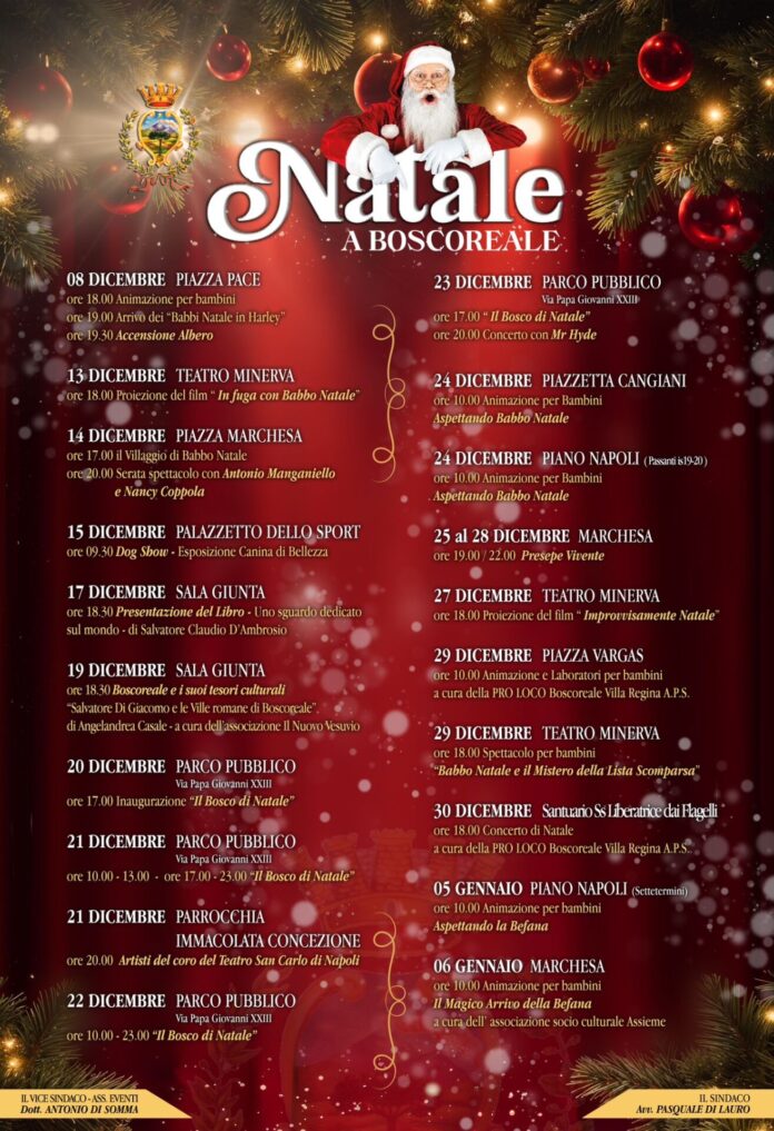 Boscoreale: un Natale di Magia, Luci e Tradizioni