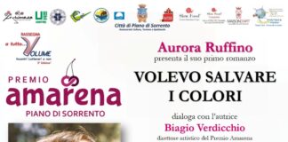 L’attrice Aurora Ruffino svela il suo romanzo d’esordio a Piano di Sorrento e ritirerà il Premio Amarena: evento in Comune il 20 dicembre