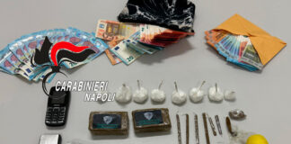 Giugliano in Campania: 200 grammi di hashish negli slip. Arrestato 33enne