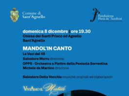 A Sant'Agnello "Mandol'in Canto": l'orchestra a plettro della Penisola Sorrentina e Le Voci del 48
